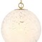 Designers Fountain Wine Flower 60 Watt 1-Light Brushed Gold Glam Pendant Light with White Art Glass Shade D329M-14P-BG - alternate 4